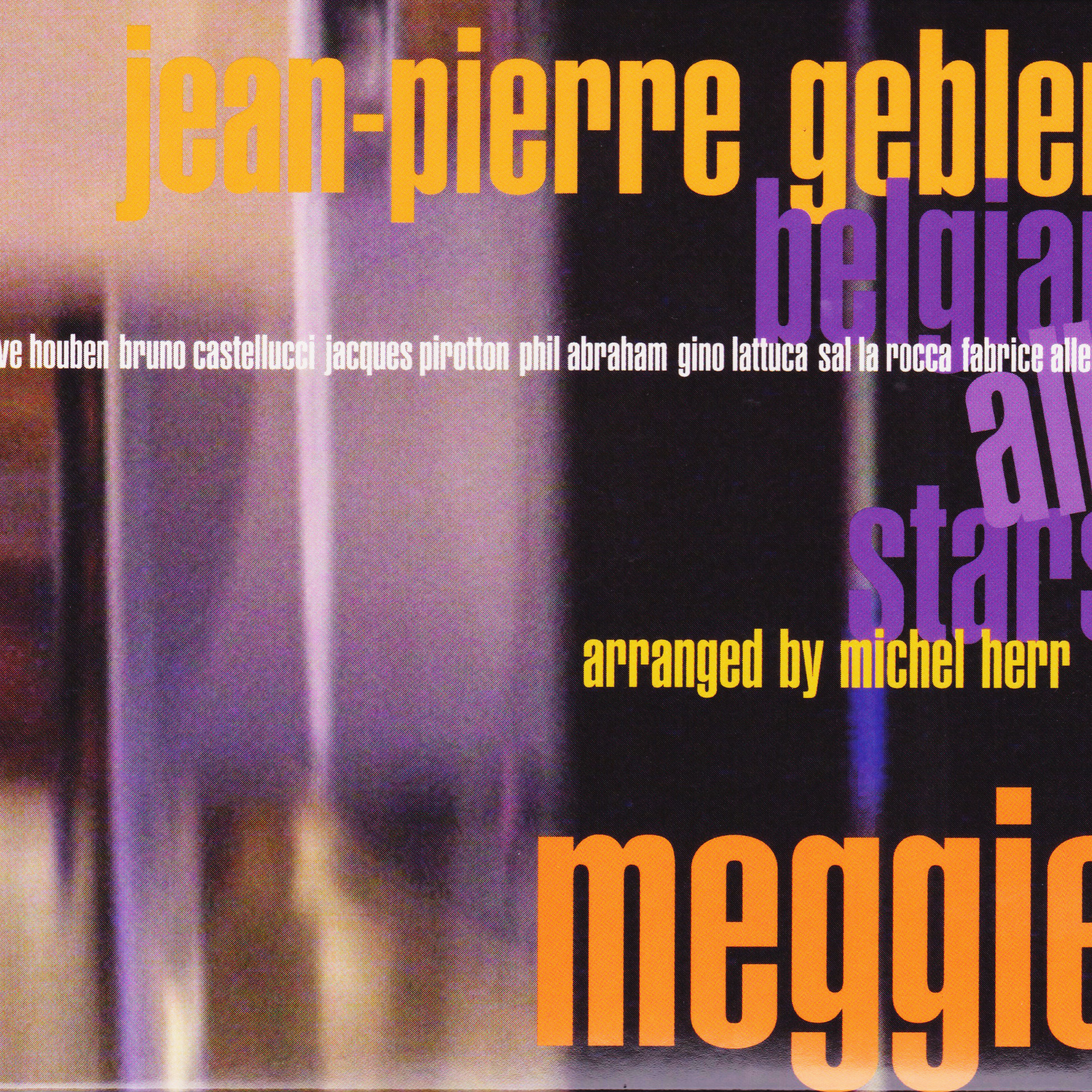 Jean-Pierre Gebler - meggie-belgian-jazz-all-stars - GAM Music