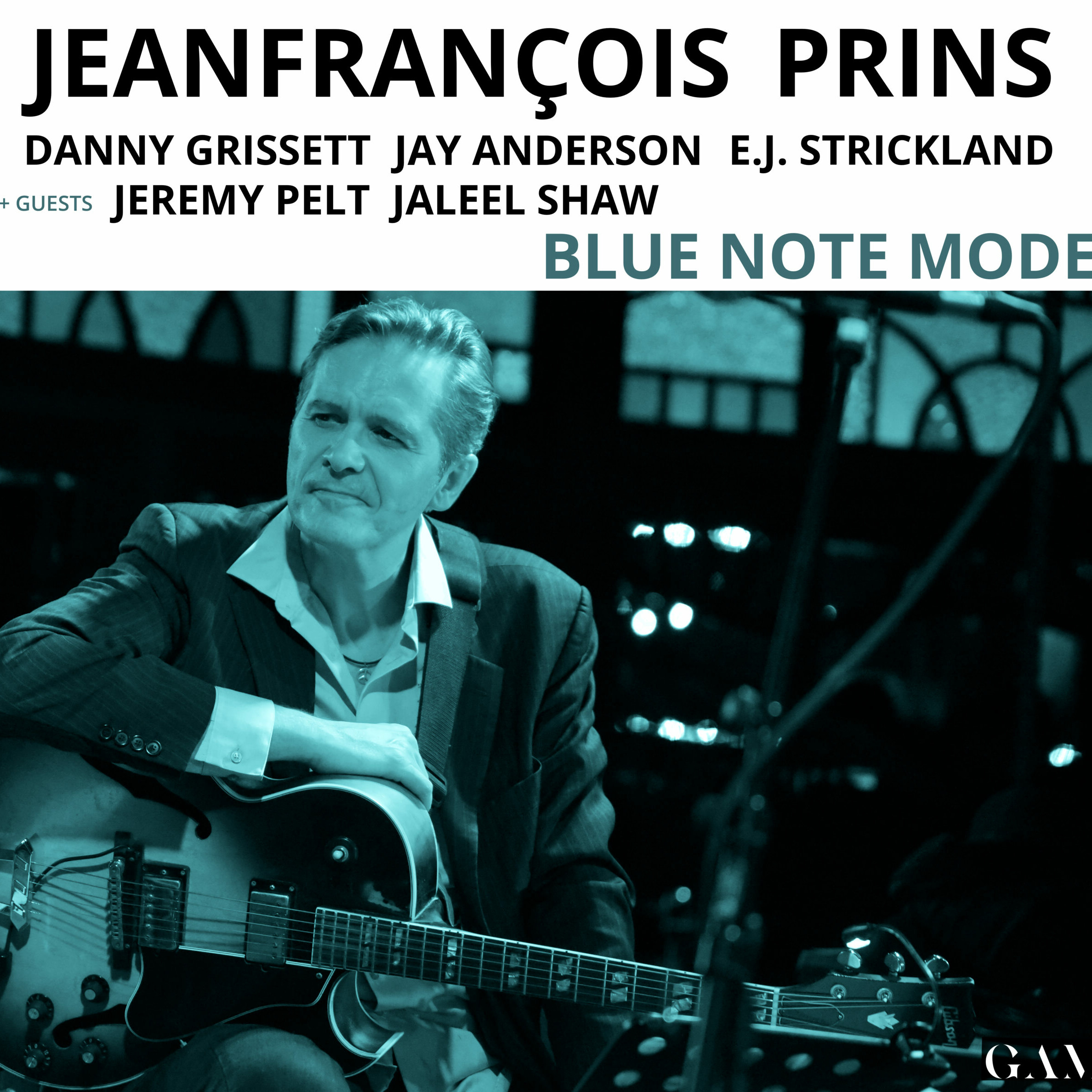 Album Blue Note Mode - Jeanfrançois Prins - GAM Music